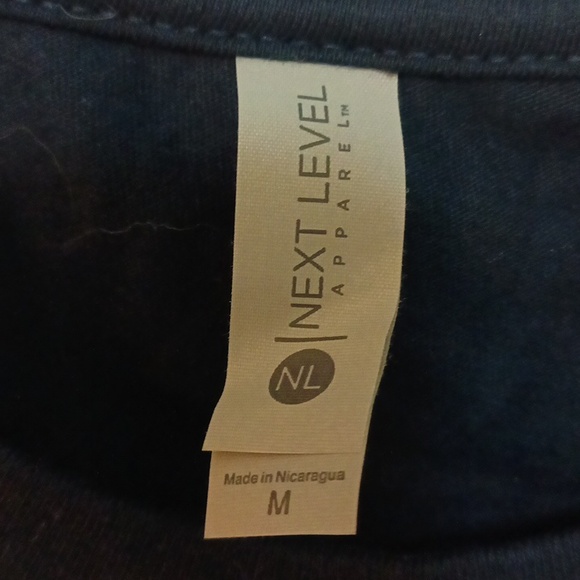 Next level black T-shirt with Manga artwork. - Picture 2 of 5